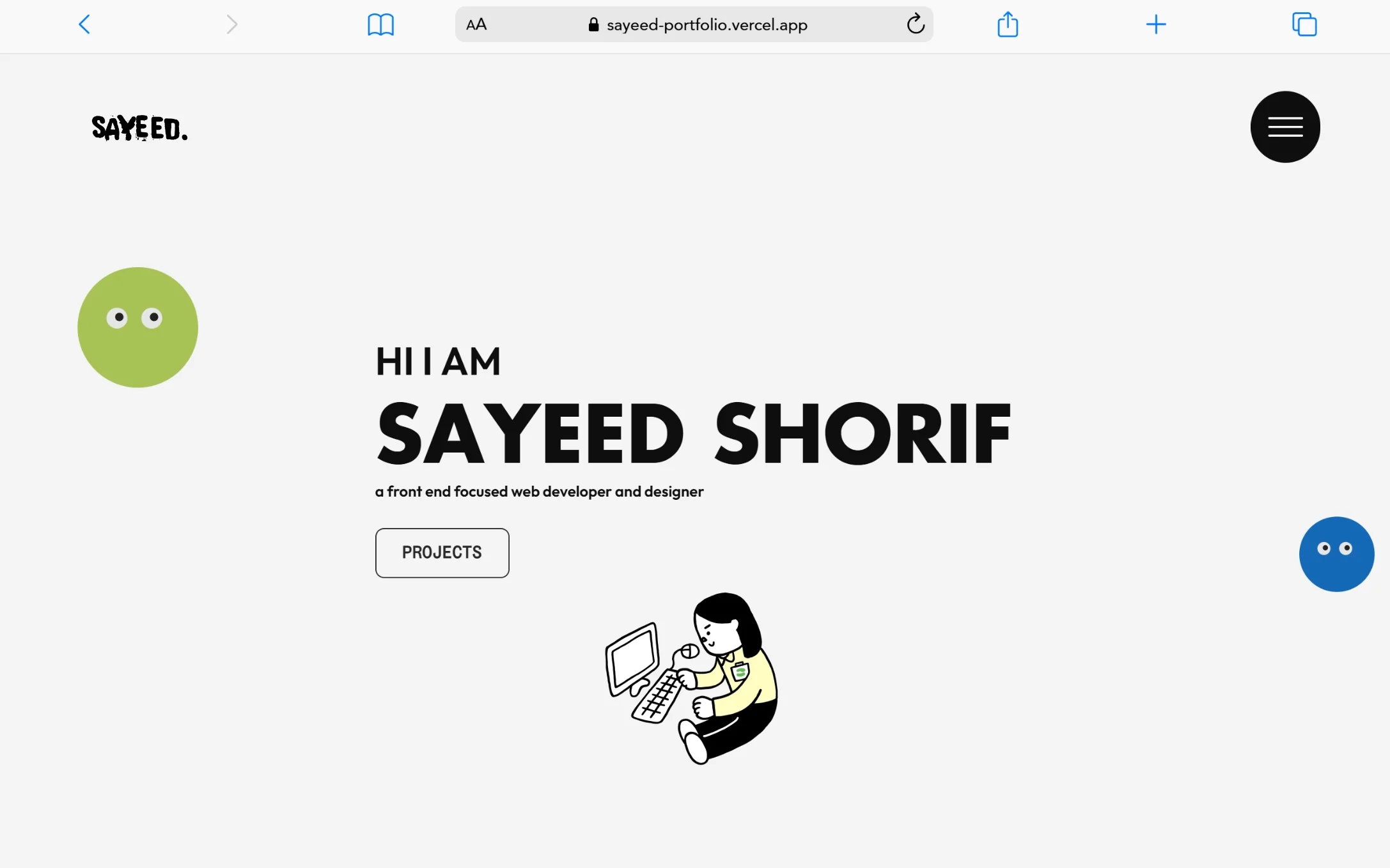Animated Portfolio